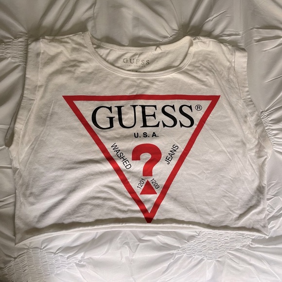 GUESS Cropped Tank - Picture 1 of 4